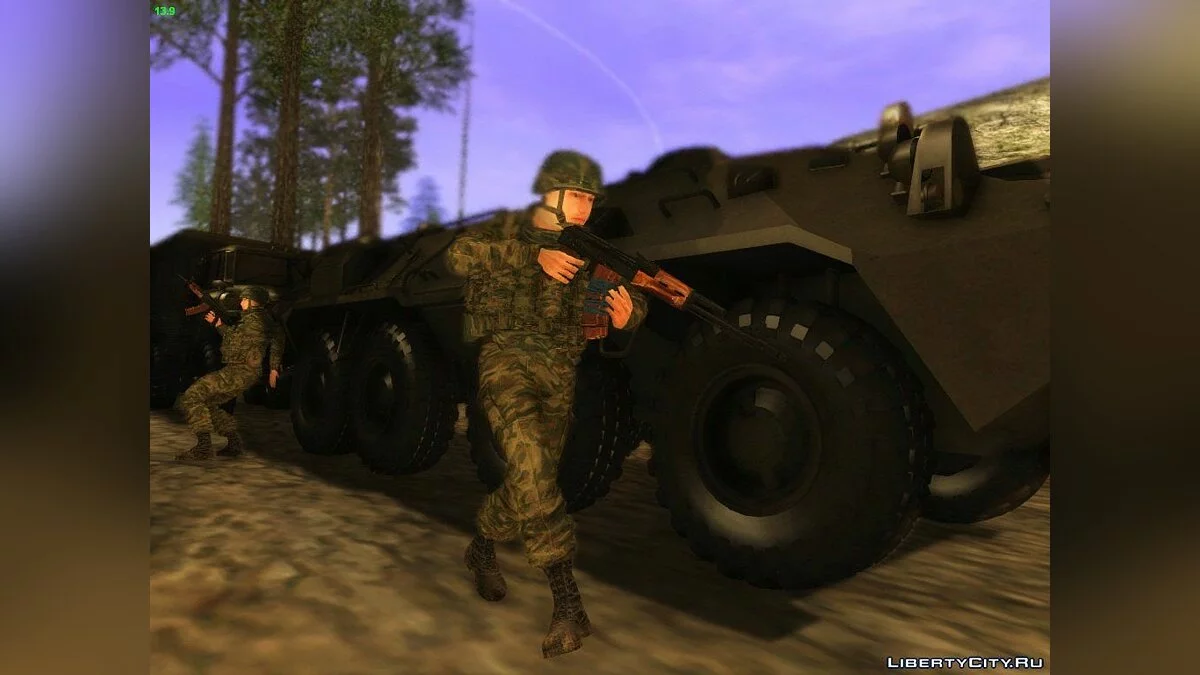 Pacote de Armas Russas 90 / GTA San Andreas