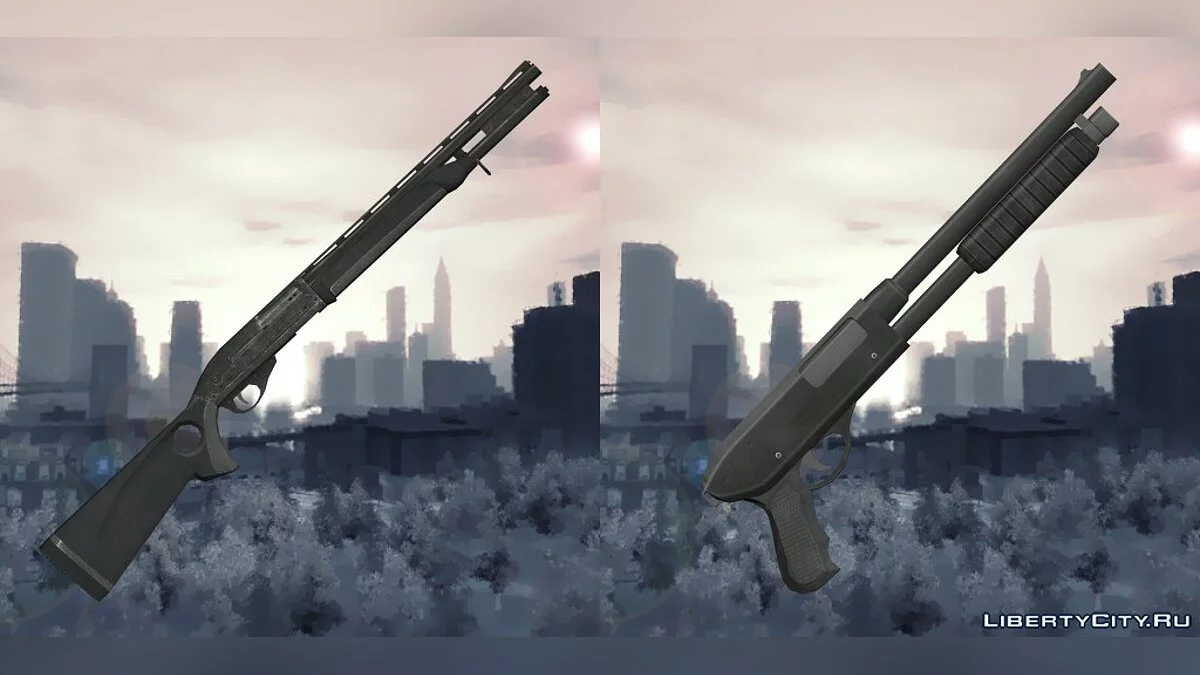 Paquete de armas de GTA 4 en GTA San Andreas / GTA San Andreas