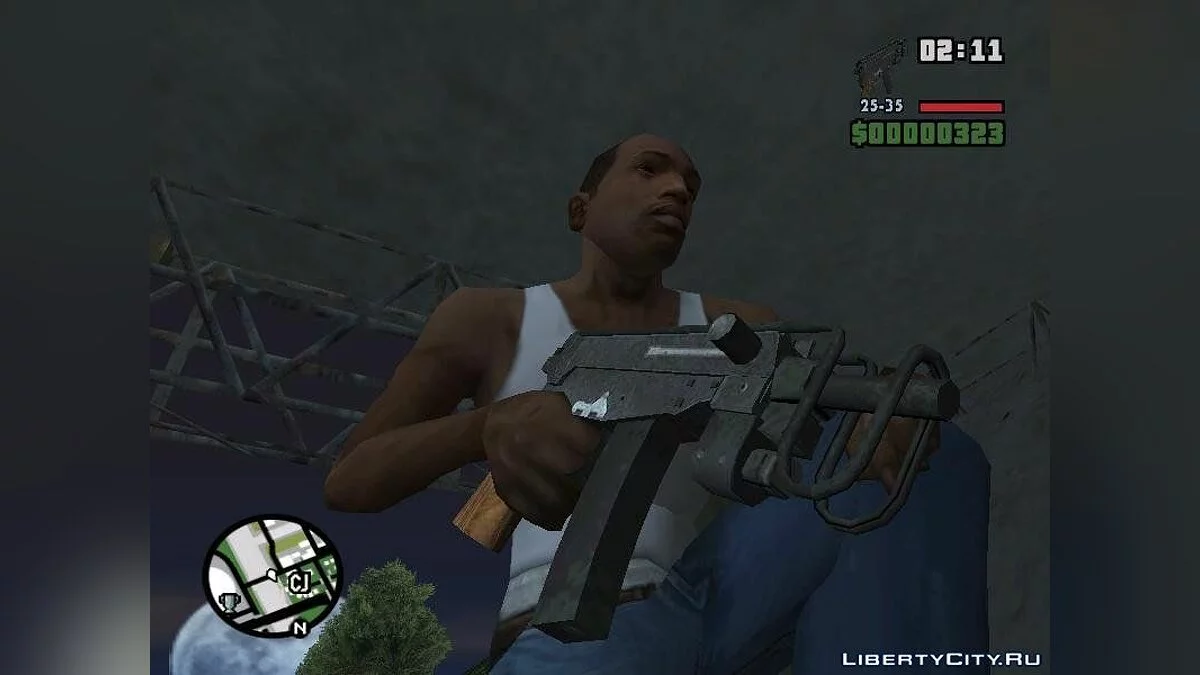 生化危机 5 中的 VZ-61 和 RPG-7 / GTA San Andreas