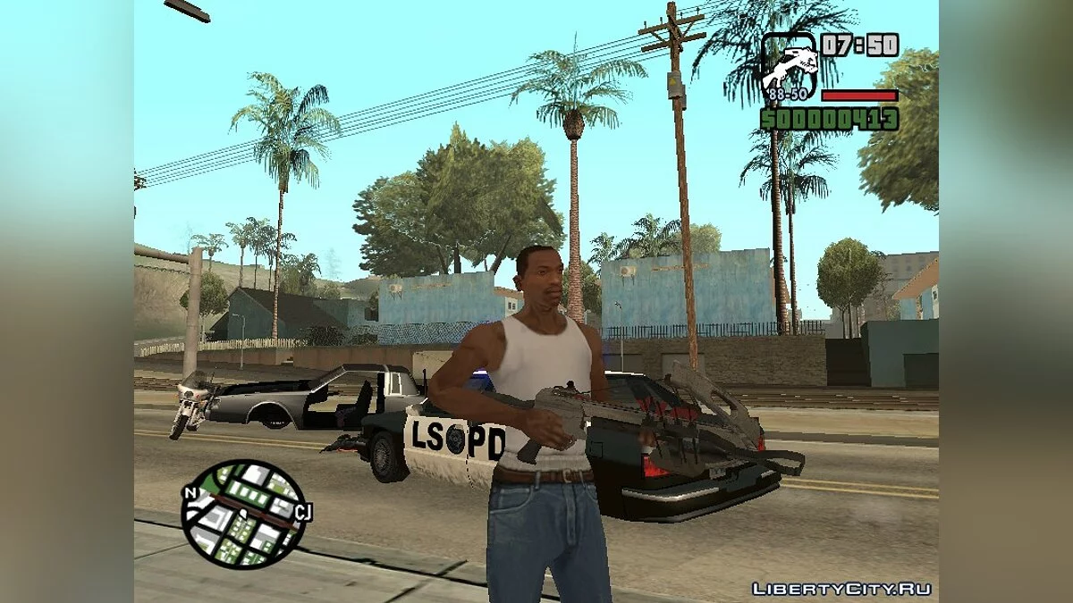 Дві зброї з Black ops / GTA San Andreas
