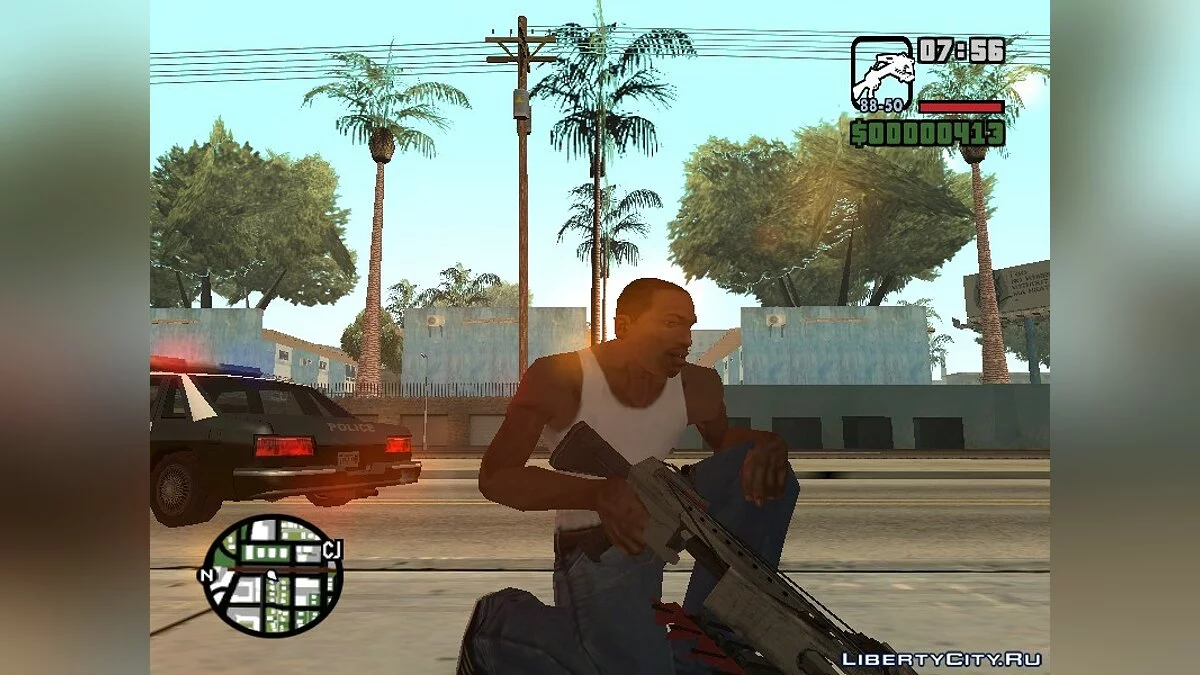 Дві зброї з Black ops / GTA San Andreas