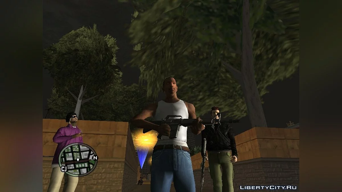 Зброя з Call of Duty: Black Ops / GTA San Andreas