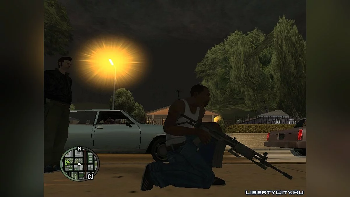Зброя з Call of Duty: Black Ops / GTA San Andreas