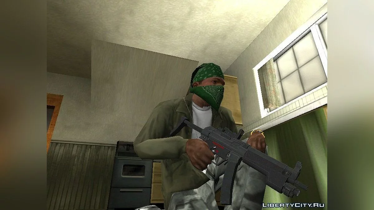 Waffenpaket aus Rezident Evil 5 / GTA San Andreas
