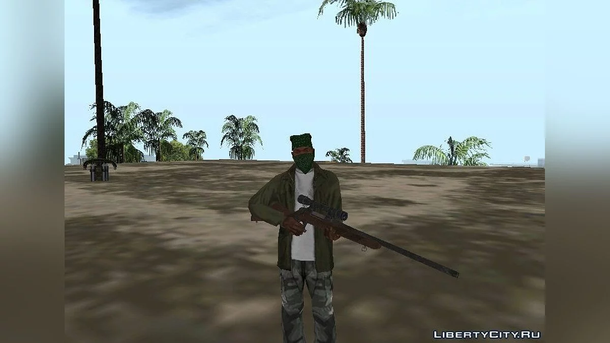 Waffenpaket aus Rezident Evil 5 / GTA San Andreas