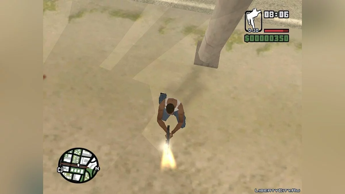 Дві зброї з Left 4 Dead 2 / GTA San Andreas