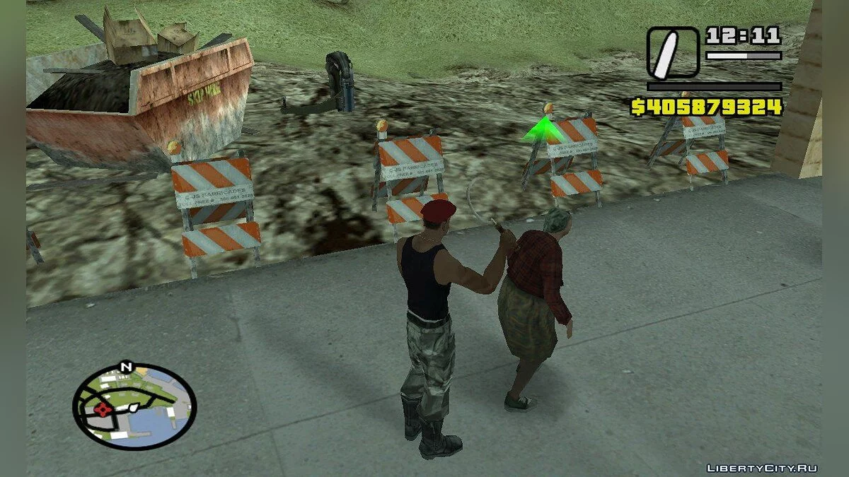 Manhunt (Paket Senjata) / GTA San Andreas
