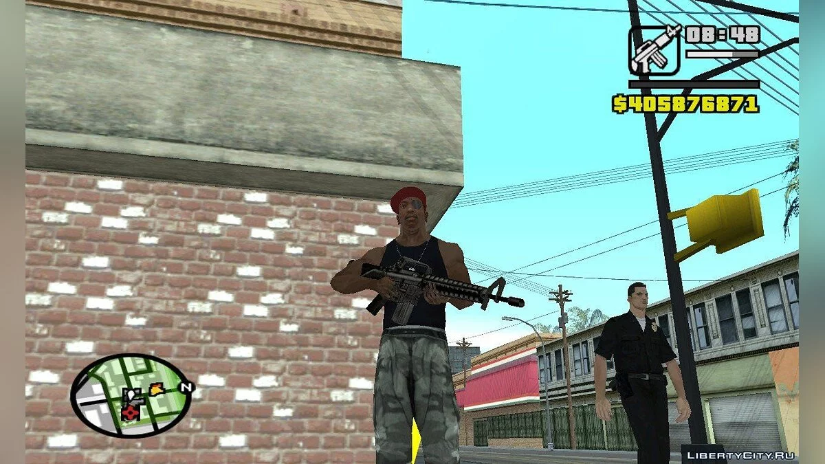 Manhunt (Paket Senjata) / GTA San Andreas
