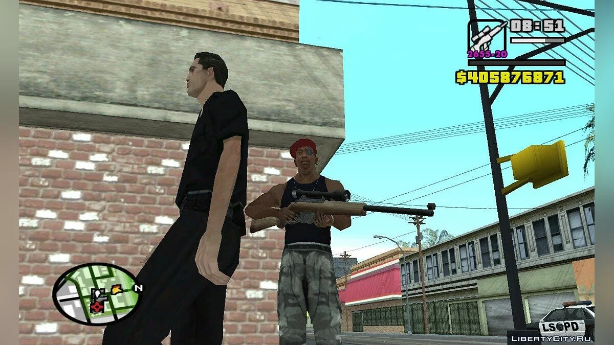 Manhunt (Paket Senjata) / GTA San Andreas