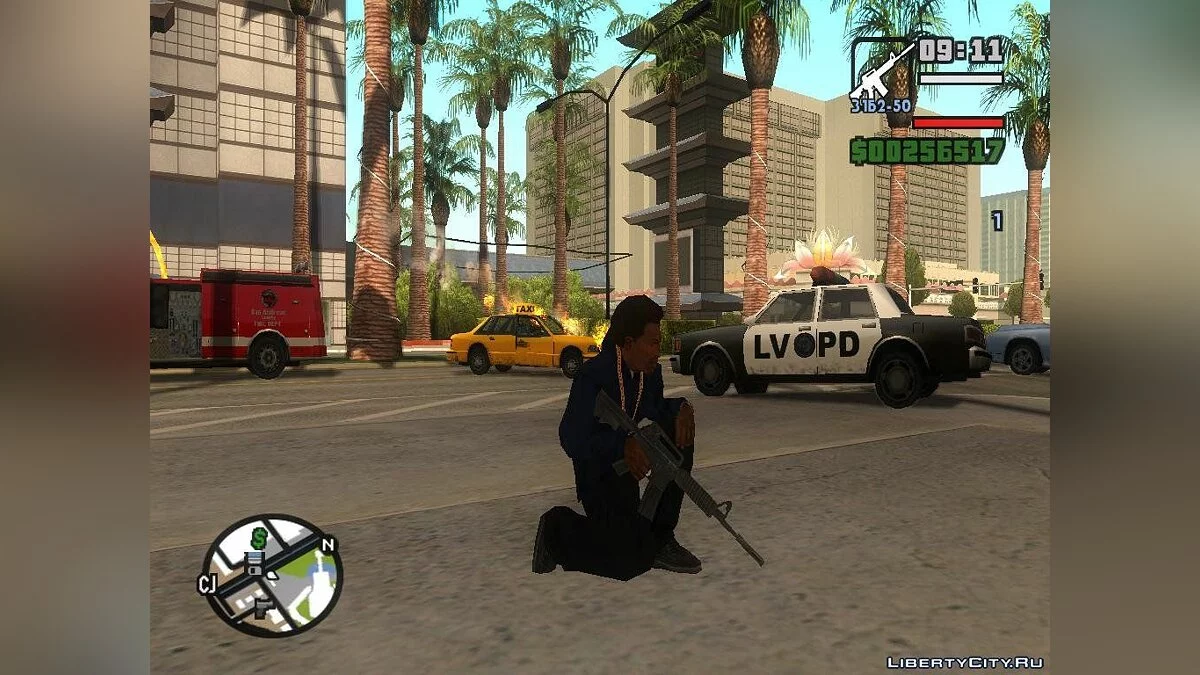 Saints Row 2 weapon pack / جي تي إيه سان أندرياس