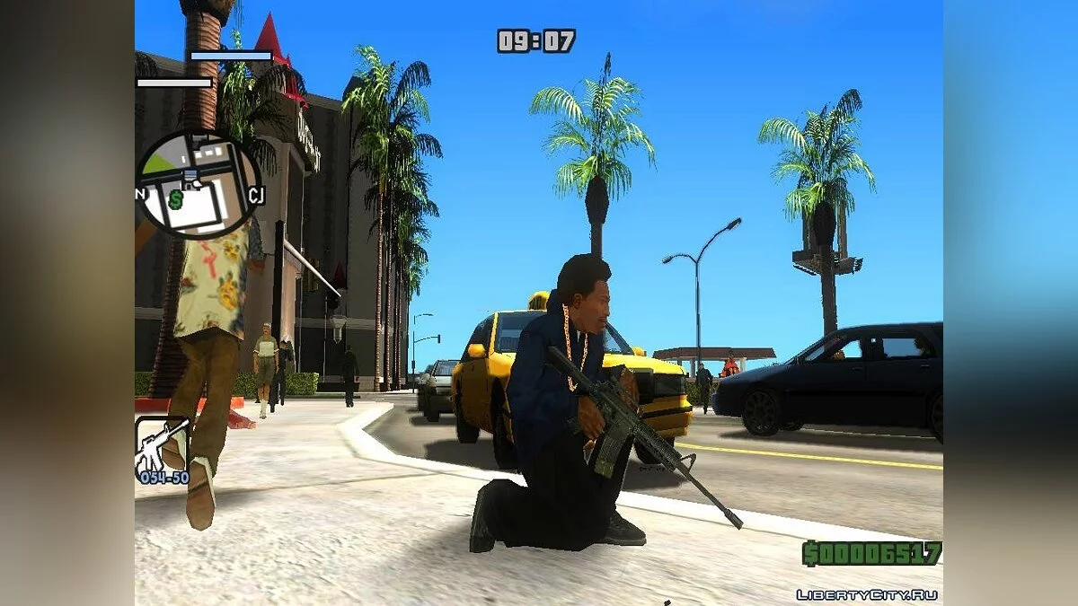 Два оружия из Call Of Duty 4 / GTA San Andreas