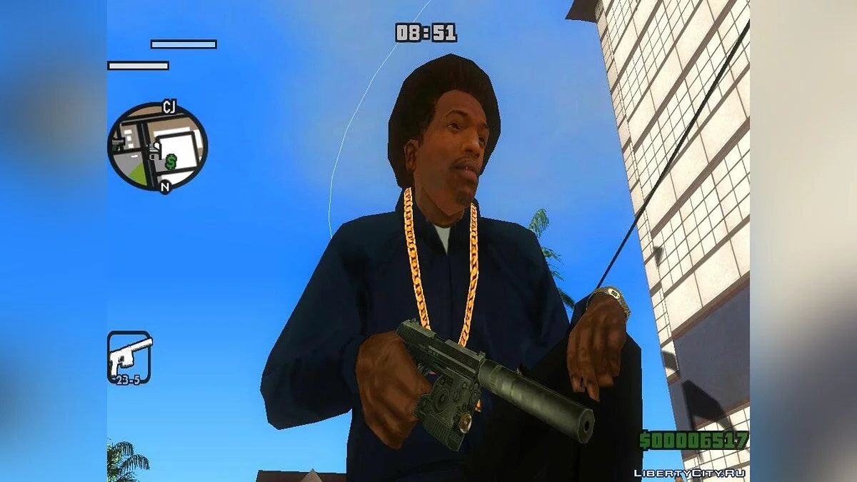 Два оружия из Call Of Duty 4 / GTA San Andreas