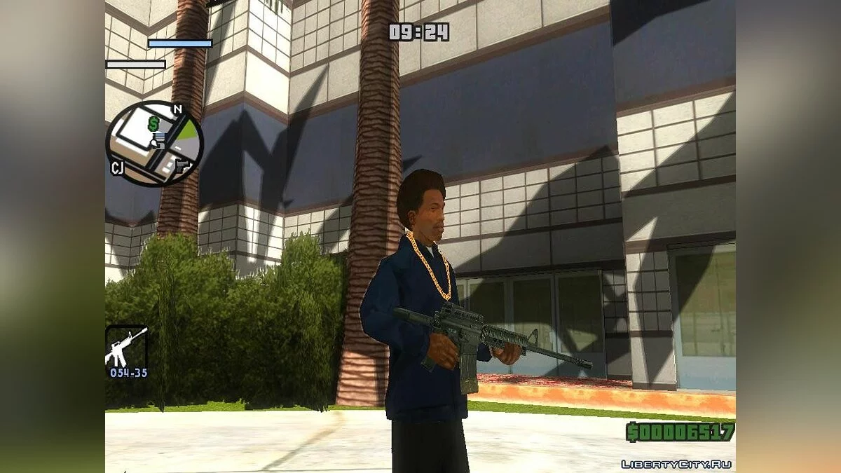 Два оружия из Call Of Duty 4 / GTA San Andreas