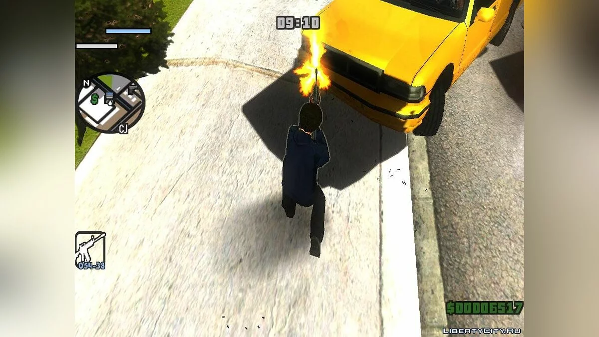 Два оружия из Call Of Duty 4 / GTA San Andreas