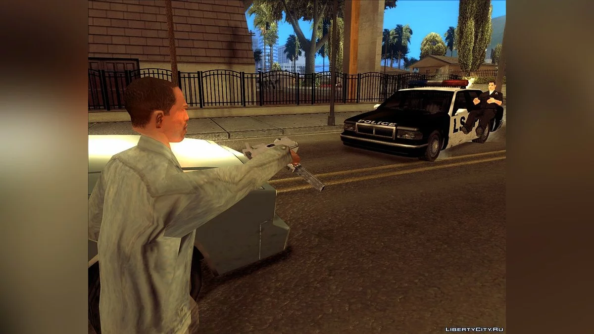 Adición de armas de partes de GTA (Más armas de partes de GTA) / GTA San Andreas