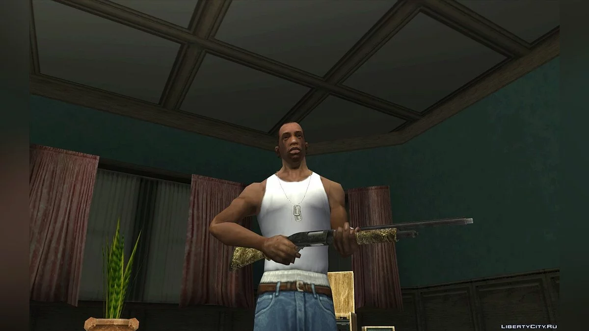 Cuatro armas de Fallout New Vegas / GTA San Andreas