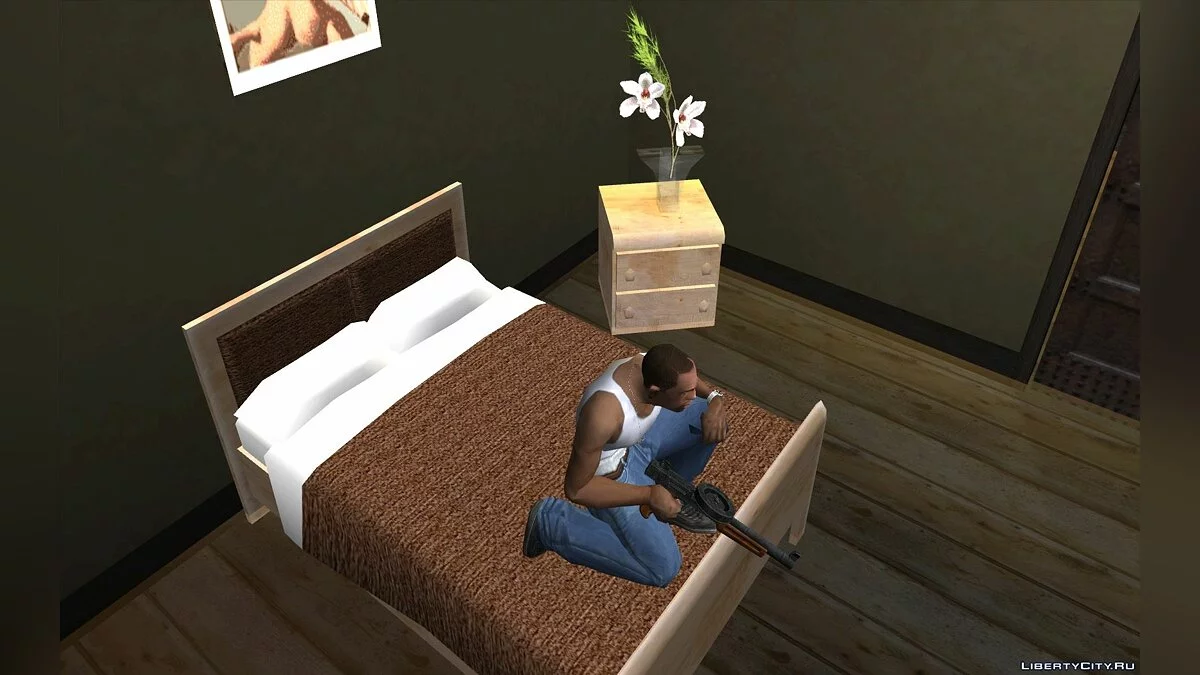 Cuatro armas de Fallout New Vegas / GTA San Andreas