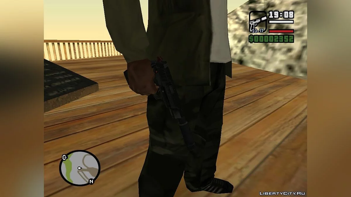 Paquet d'armes de l'équipe NOAK de Battlefield 2 / GTA San Andreas