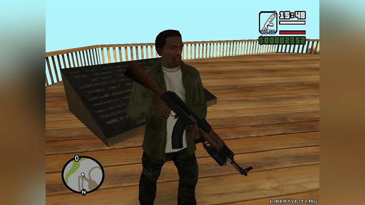 Paquet d'armes de l'équipe NOAK de Battlefield 2 / GTA San Andreas