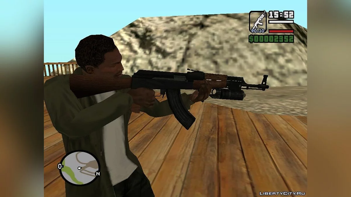 Paquet d'armes de l'équipe NOAK de Battlefield 2 / GTA San Andreas
