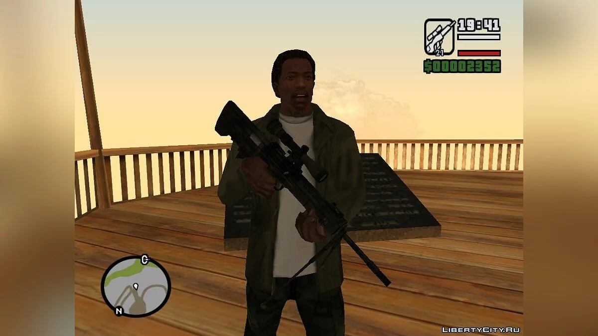 Paquet d'armes de l'équipe NOAK de Battlefield 2 / GTA San Andreas