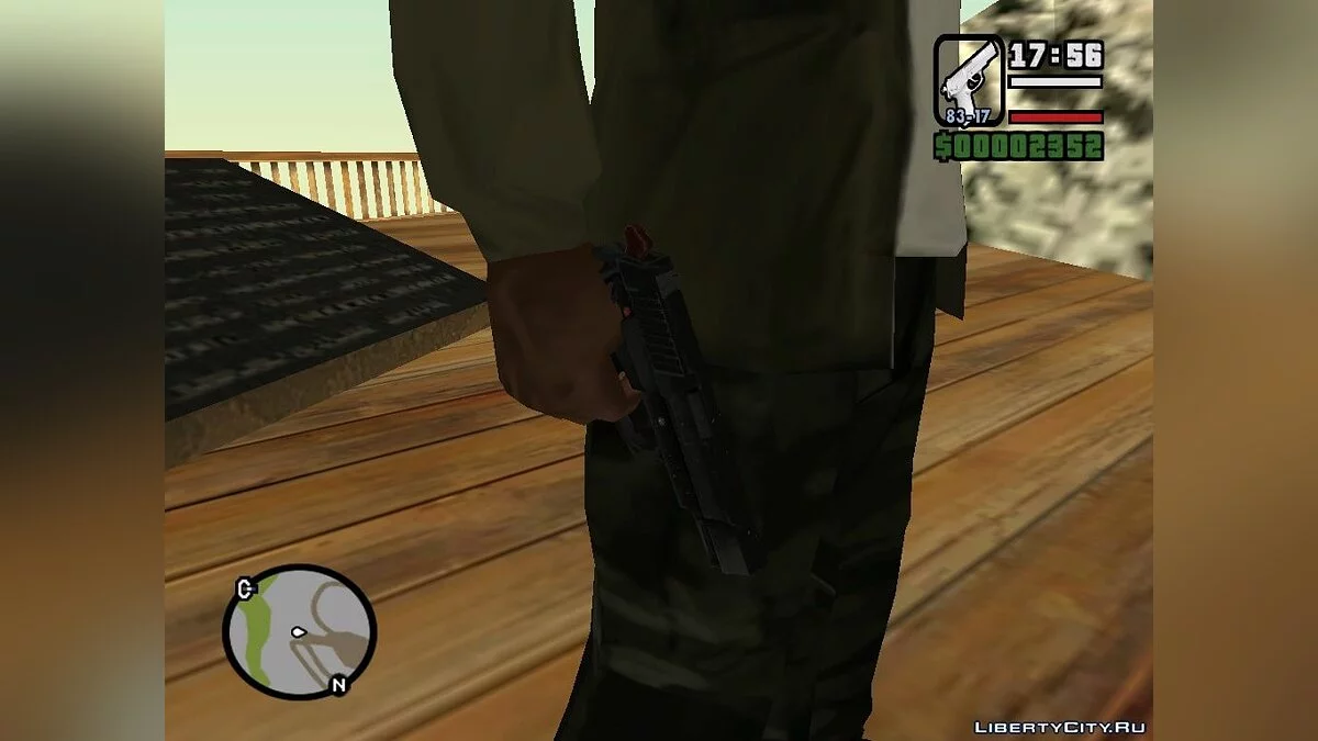 Paquet d'armes de l'équipe NOAK de Battlefield 2 / GTA San Andreas