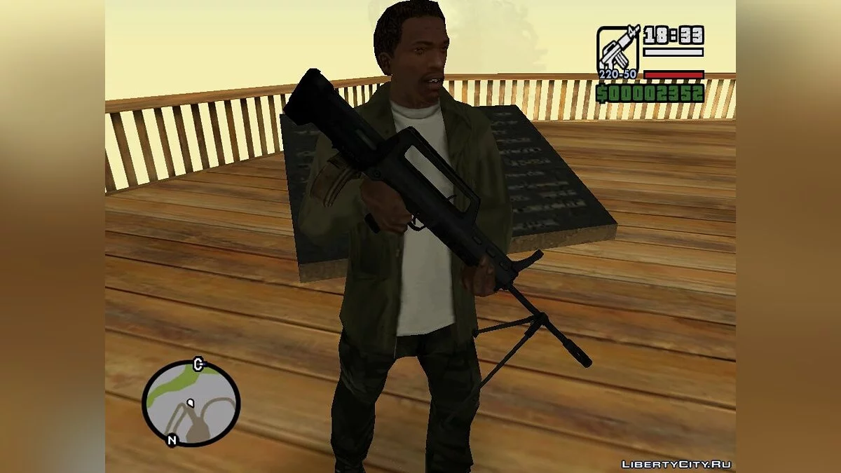 Paquet d'armes de l'équipe NOAK de Battlefield 2 / GTA San Andreas