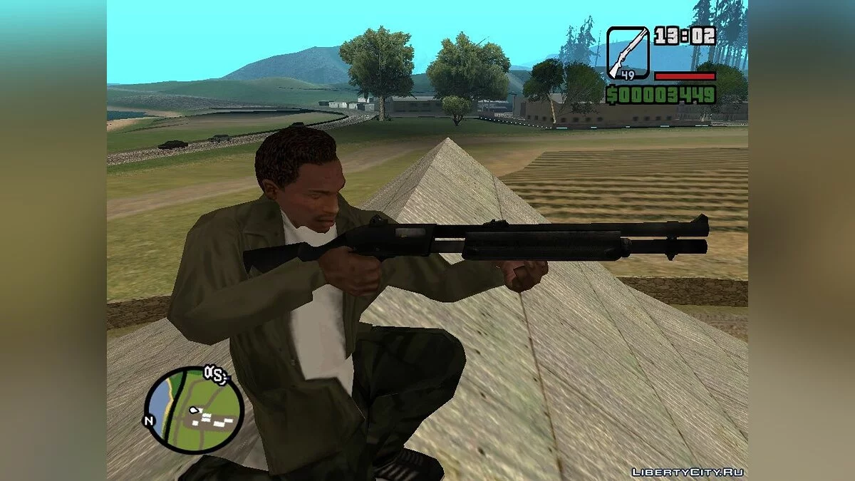 Waffenpaket des US-Teams aus Battlefield 2 / GTA San Andreas