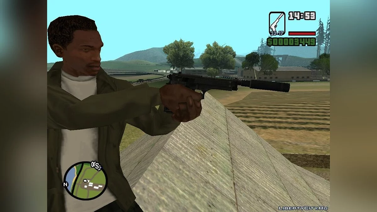 Waffenpaket des US-Teams aus Battlefield 2 / GTA San Andreas