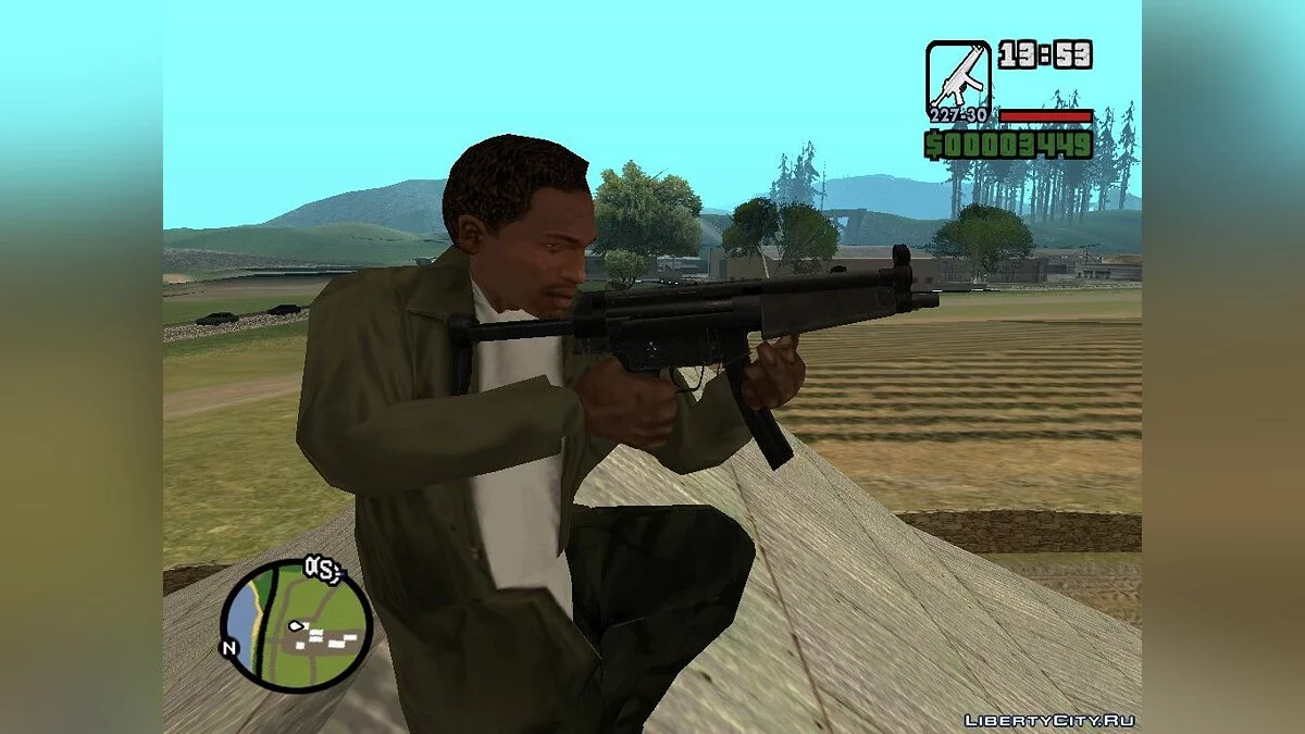 Waffenpaket des US-Teams aus Battlefield 2 / GTA San Andreas