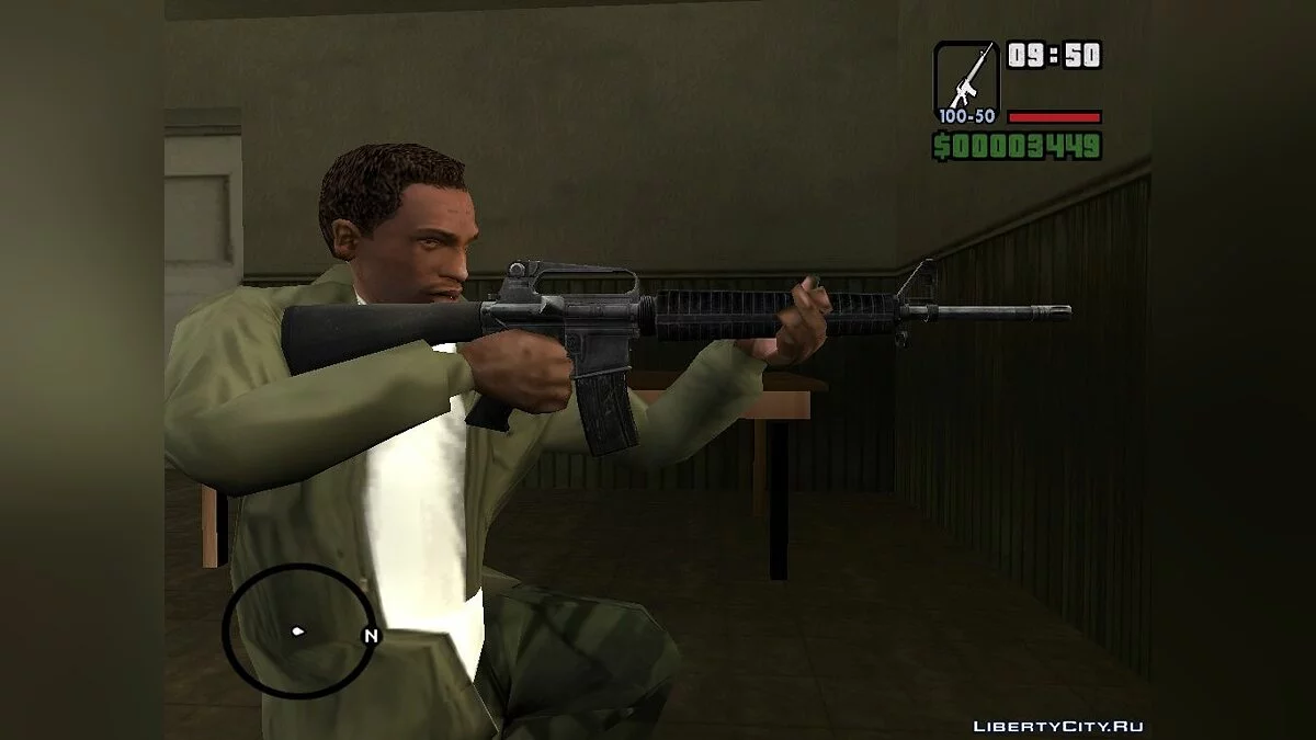 Waffenpaket des US-Teams aus Battlefield 2 / GTA San Andreas