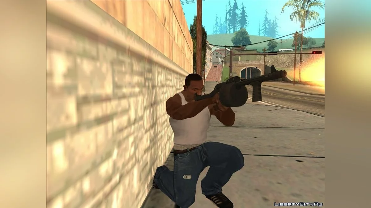Waffenpaket aus Warface / GTA San Andreas