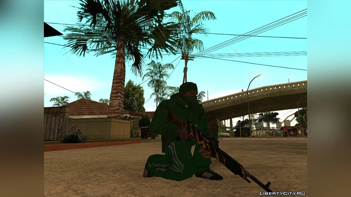 Waffenpaket aus Warface / GTA San Andreas