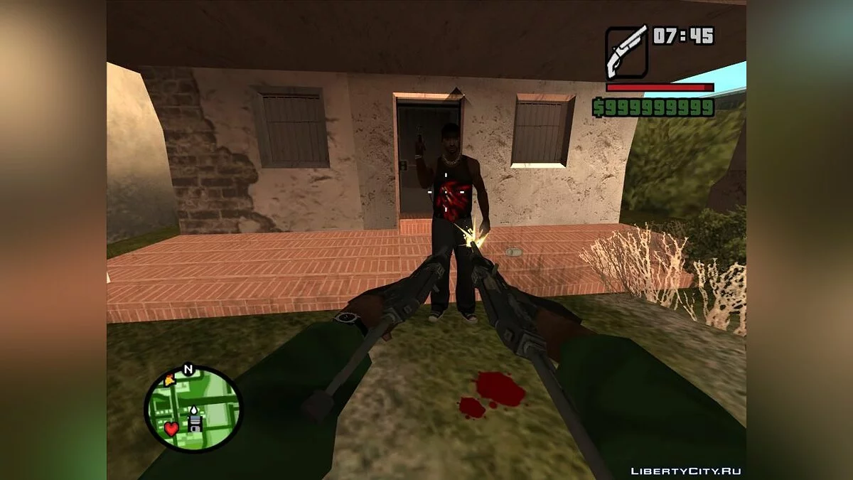Waffenpaket aus Warface / GTA San Andreas