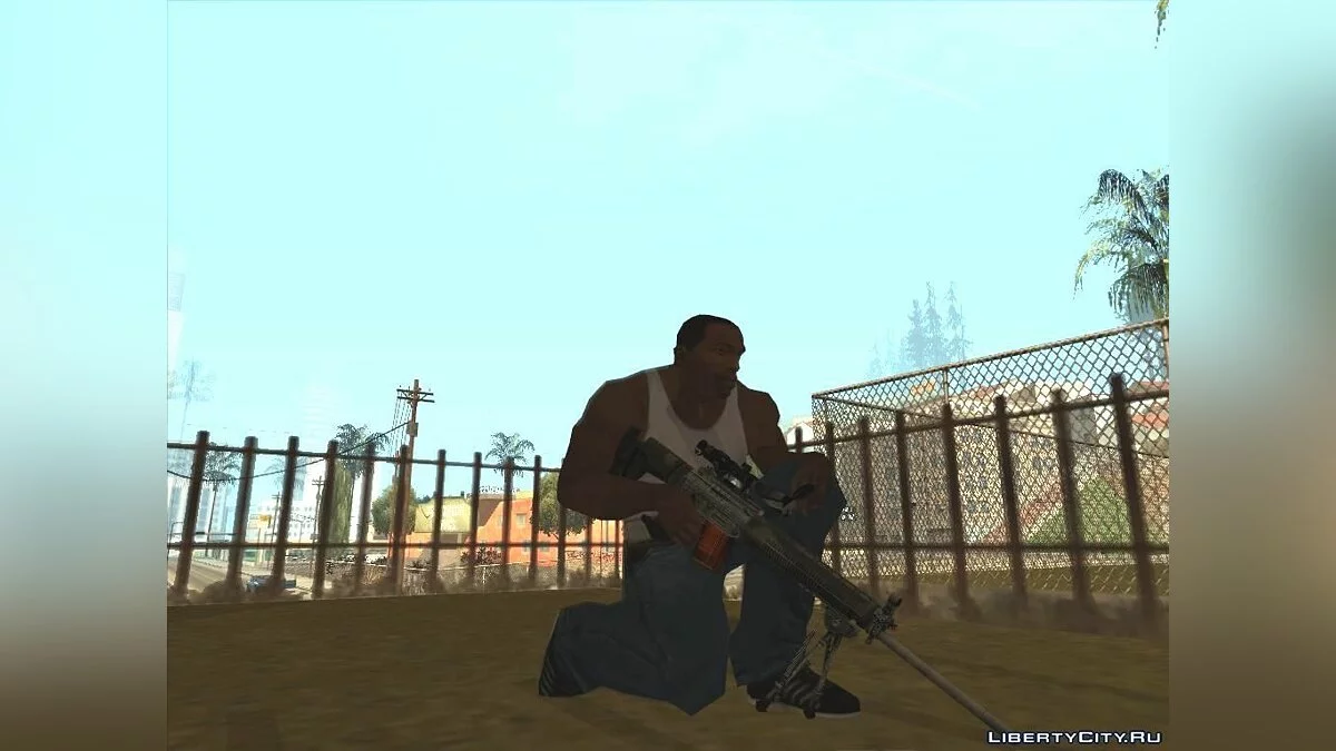 Waffenpaket aus Warface / GTA San Andreas