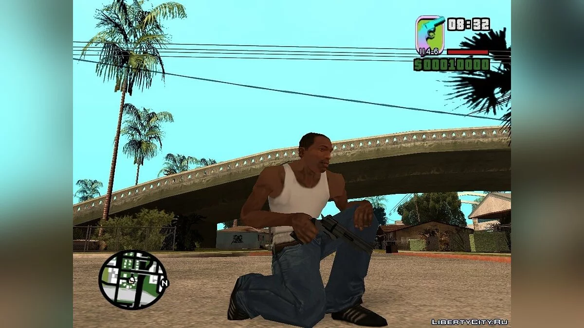 VC weapons to SA / جي تي إيه سان أندرياس