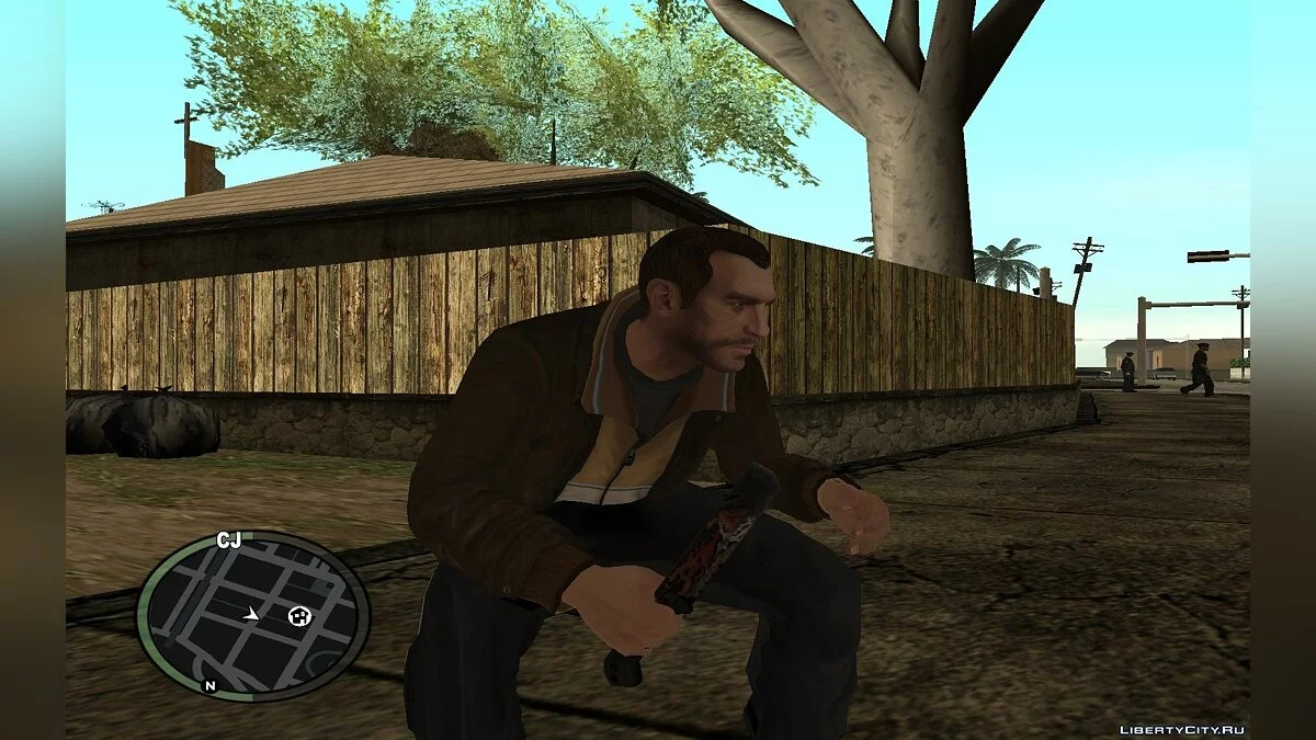 Paket senjata Halloween dari WarFace + (bonus) / GTA San Andreas