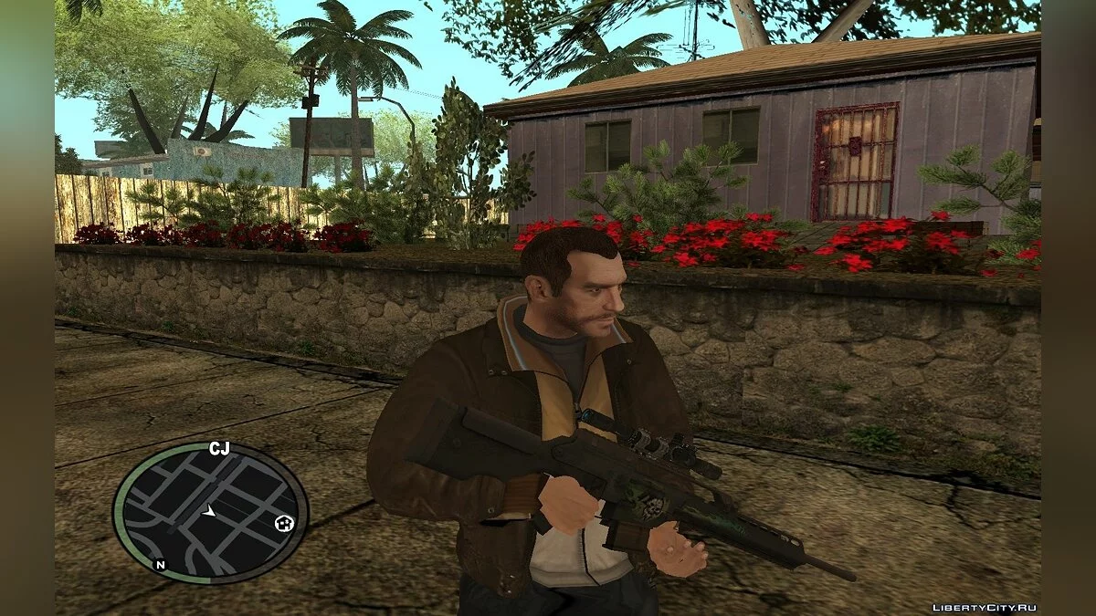 Paket senjata Halloween dari WarFace + (bonus) / GTA San Andreas