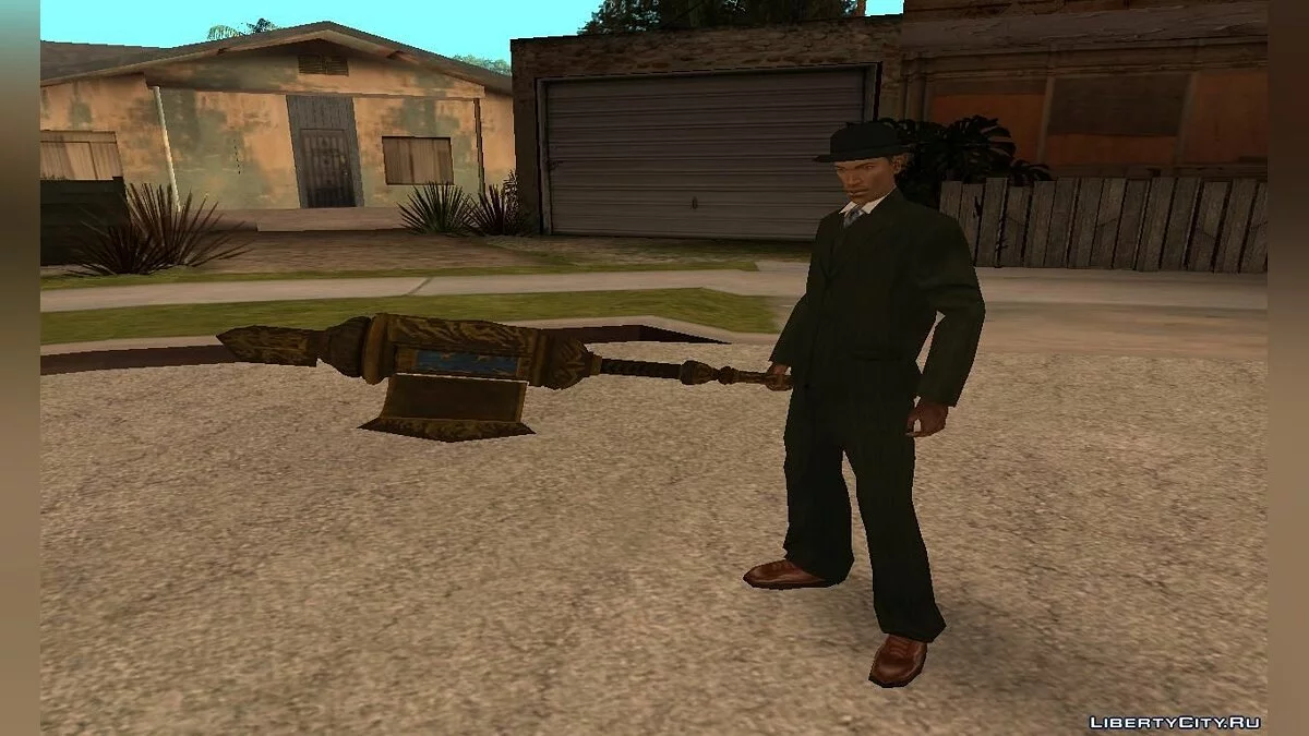 Демонічна зброя з The Darkness II / GTA San Andreas