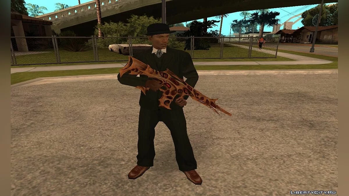 Демонічна зброя з The Darkness II / GTA San Andreas