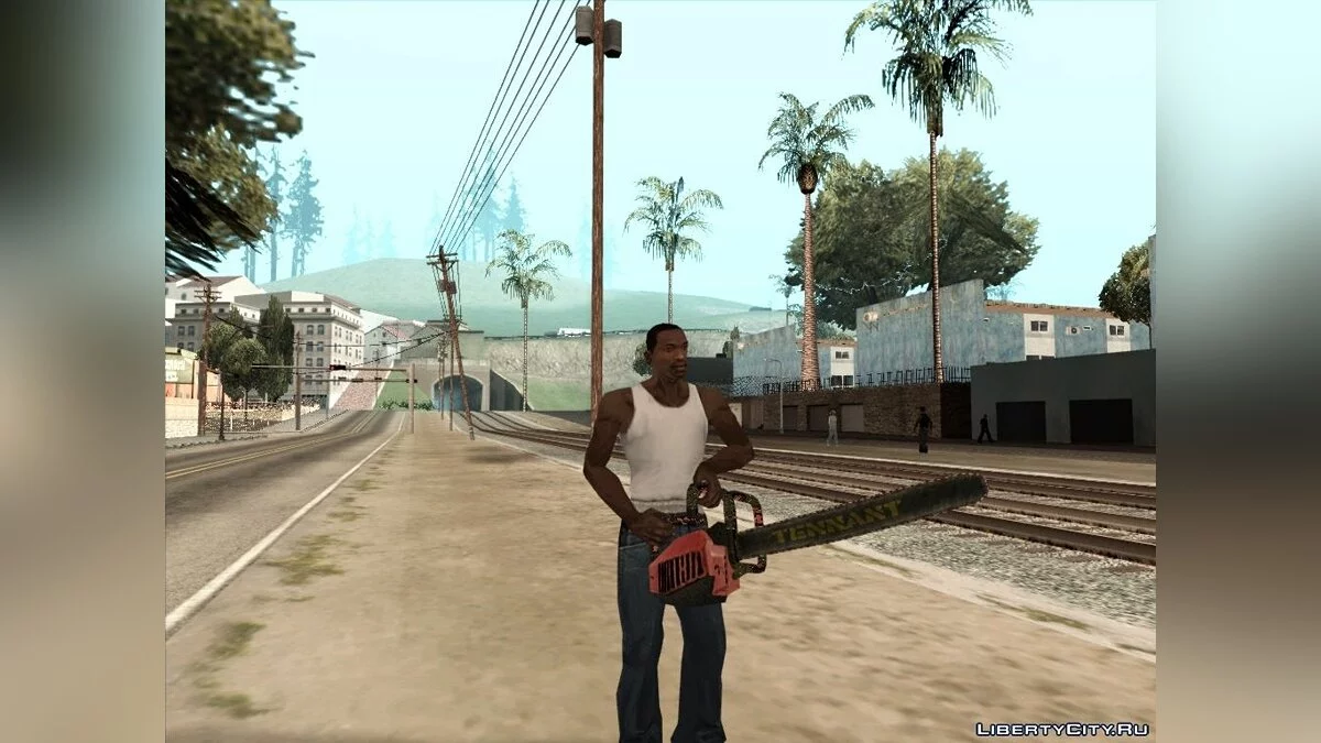 MH Bastão & Serra Elétrica v2 / GTA San Andreas