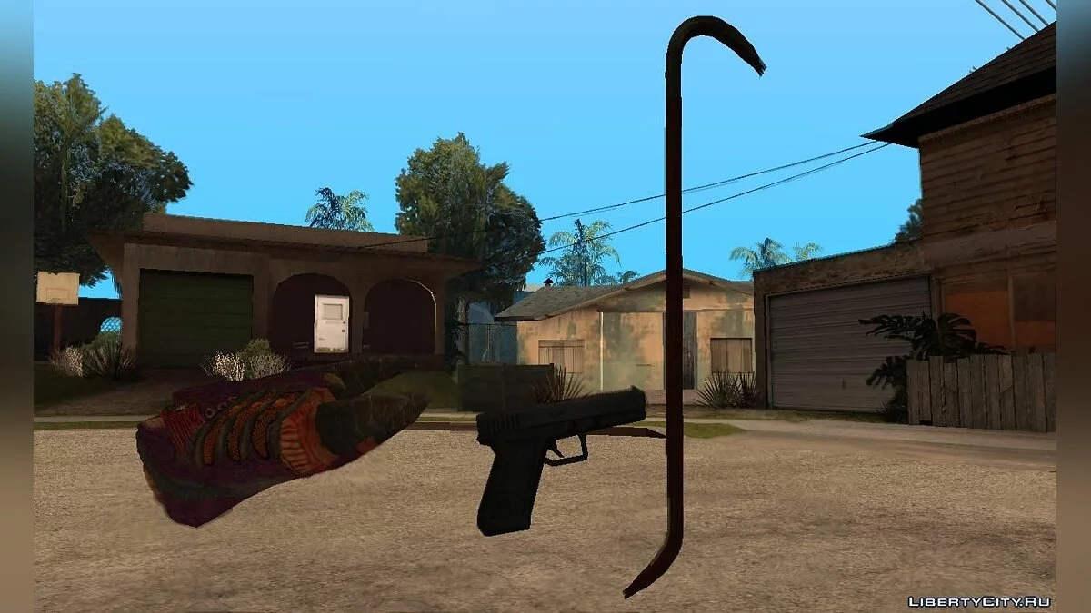 Пак зброї з Black Mesa від Math4dead / GTA San Andreas