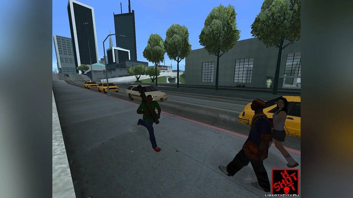 Пак зброї з Metal Gear Solid: Peace Walker / GTA San Andreas
