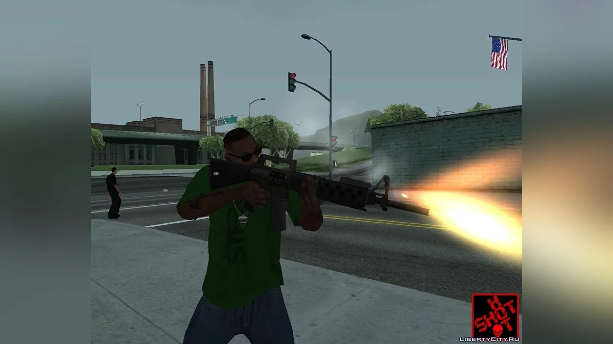 Пак зброї з Metal Gear Solid: Peace Walker / GTA San Andreas