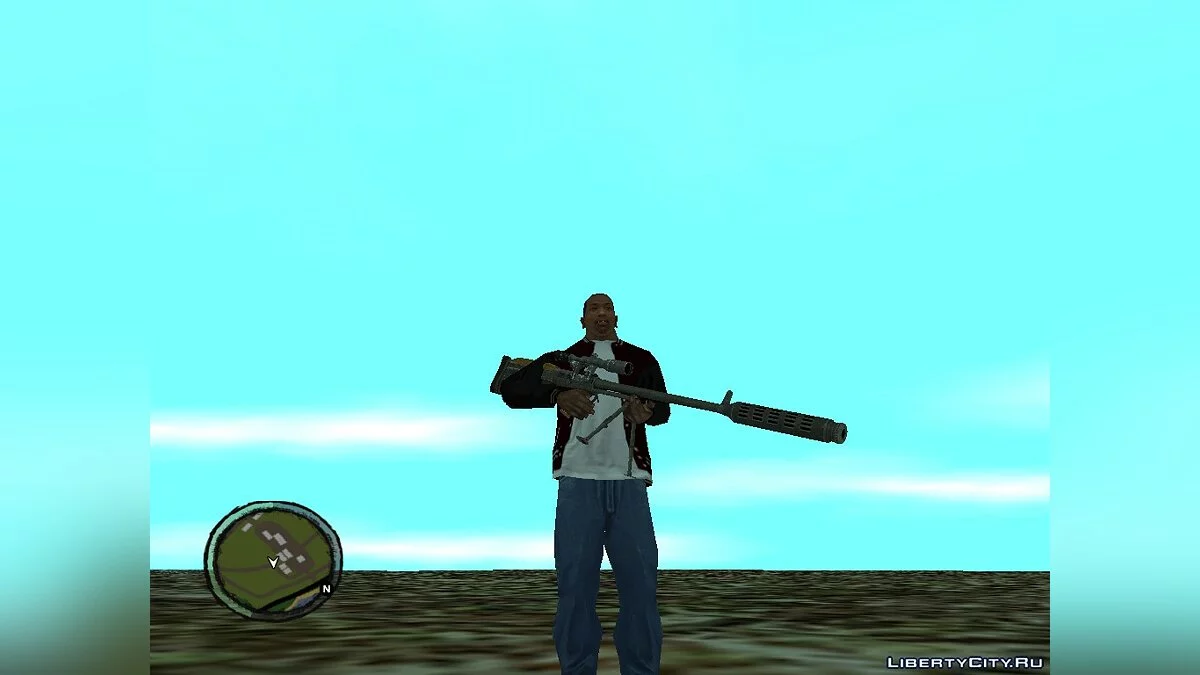 Scharfschützengewehr-Set / GTA San Andreas