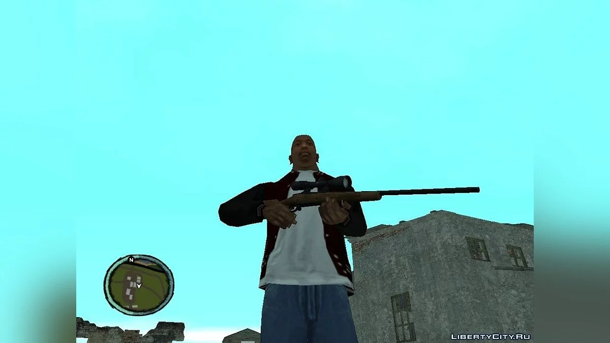 Scharfschützengewehr-Set / GTA San Andreas