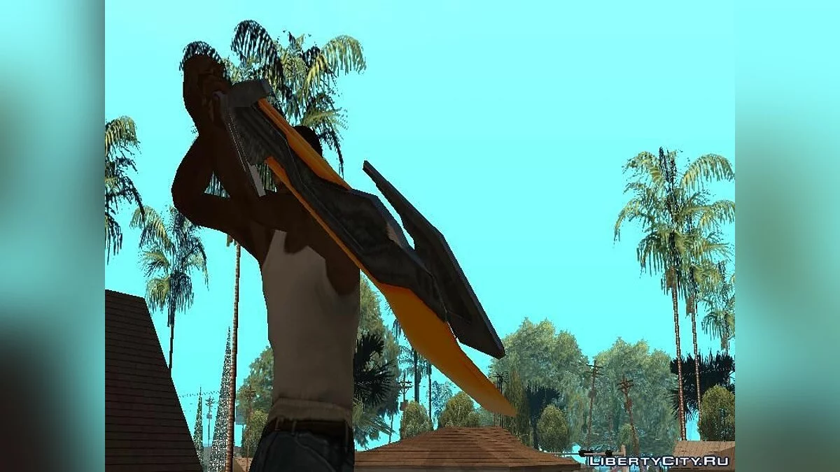 Épée et Jetpack d'Optimus Prime / GTA San Andreas