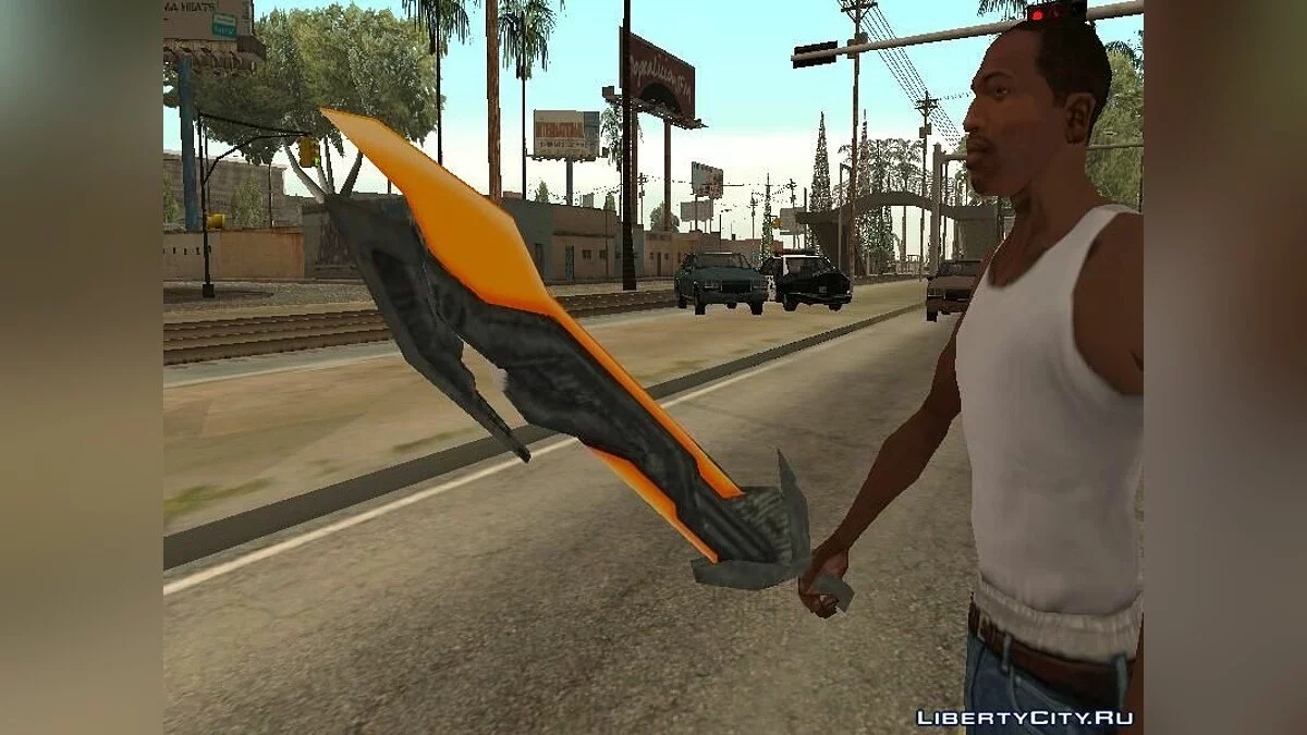 Épée et Jetpack d'Optimus Prime / GTA San Andreas