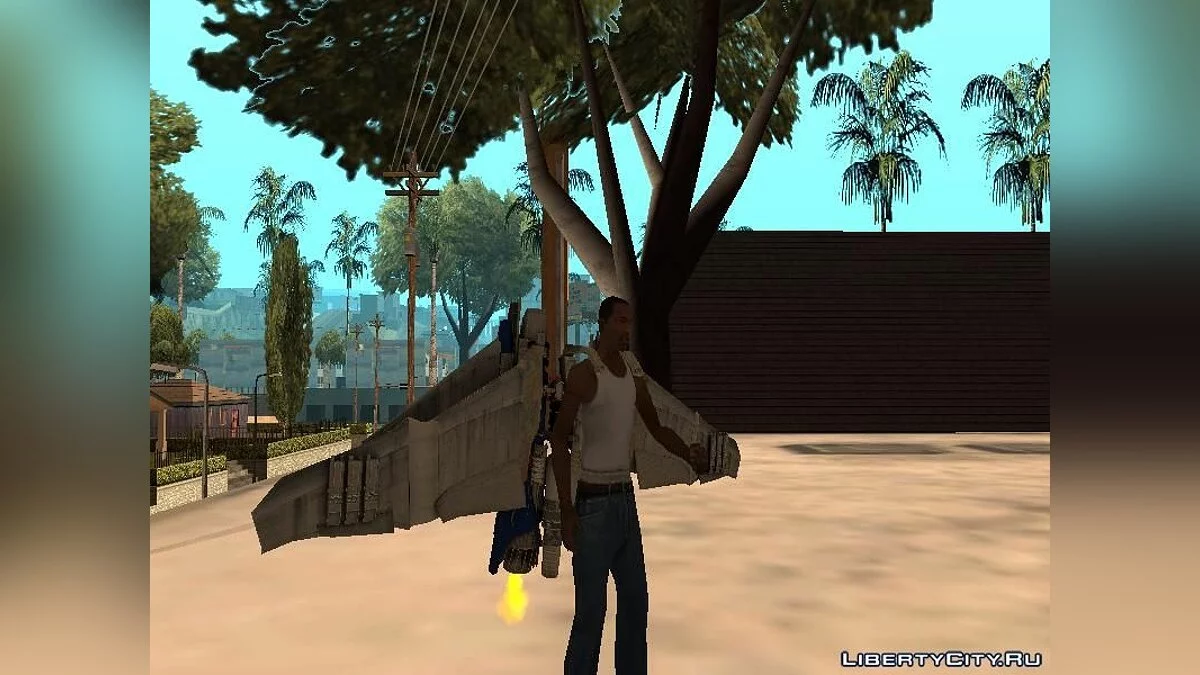 Épée et Jetpack d'Optimus Prime / GTA San Andreas