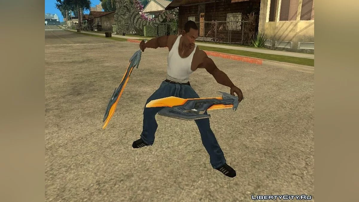 Épée et Jetpack d'Optimus Prime / GTA San Andreas